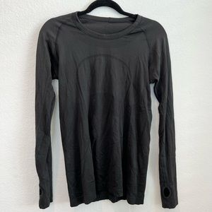 LULULEMON “I Run For Cheese” rare Swiftly Top